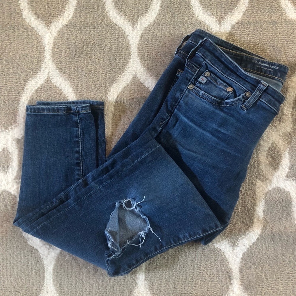Ag Super Skinny Legging Ankle Jeans